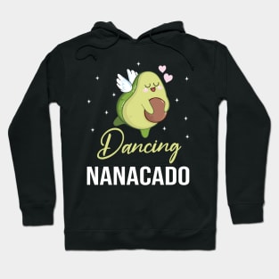 Avocado Dove Flying Happy Day To Me Dancing Nanacado Grandma Hoodie